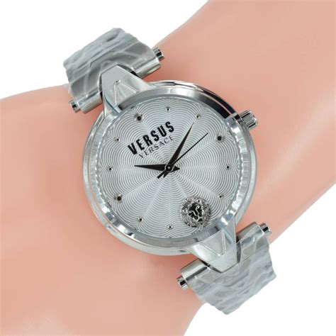 versace uhr silber damen